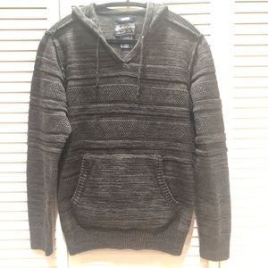 American Rag Black/Gray Hoodie